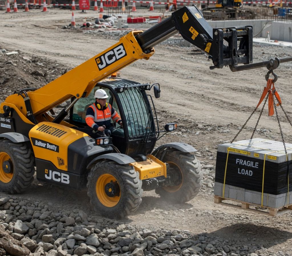 Premium telehandler service in London